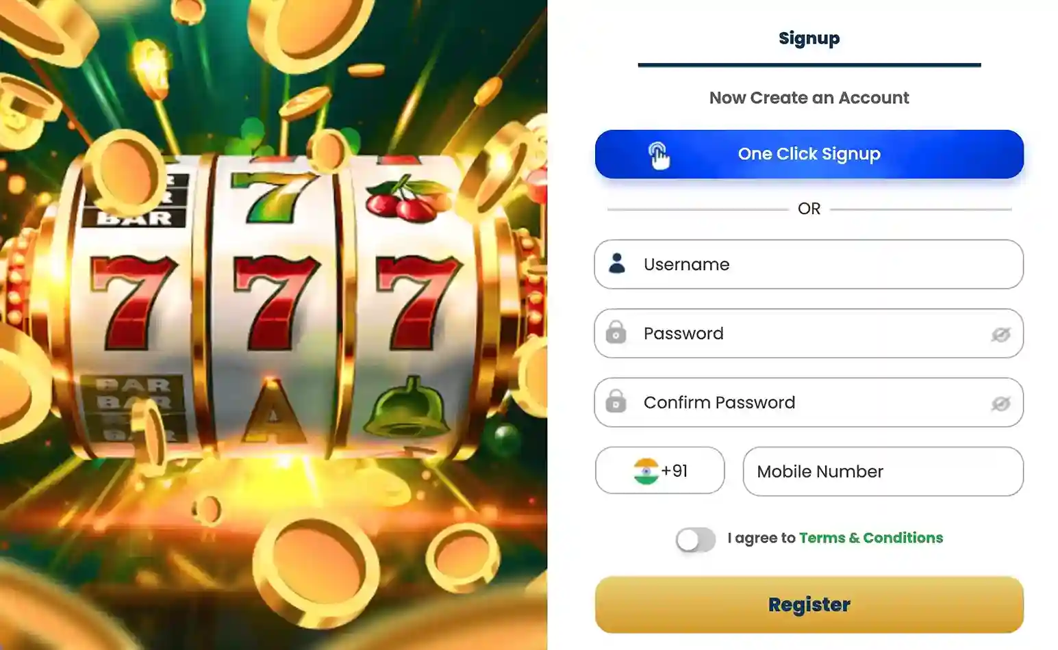 bdg win register and login